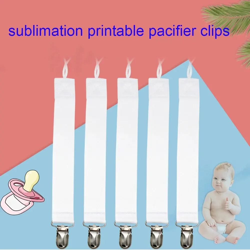 RubySub New Non Toxic  Clip Pacifiers 100 Food Grade Baby Pacifier Sublimation