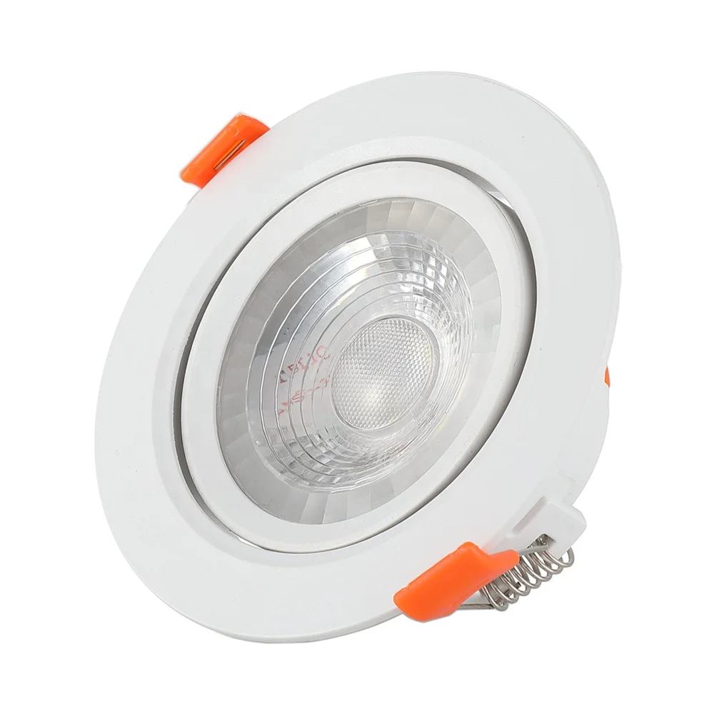 High quality IP40 module adjustable round shape led spot downlight 9 w 12 w 35 w dimmable and cct changeable