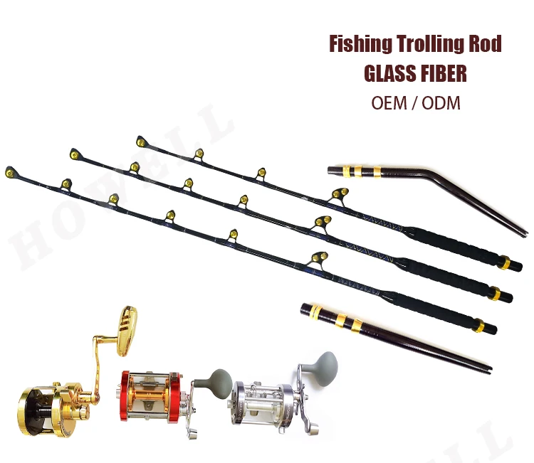 Trolling Rods for Big Game Fishing - 130lb to 200lb Power