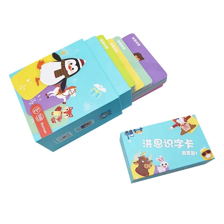 Детские познавательные водонепроницаемые экологически чистые Обучающие телефонные флэш-карты для