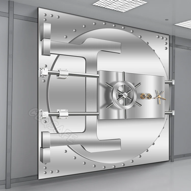CEQSAFE High Quality Metal Painting Strong Bunker Door Underground Stainless Steel Strong Room