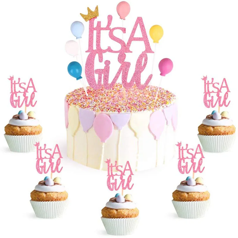 Decoration De Gateau Pour Filles Et Garcons Rouleau Pour Cupcake Parfait Pour Reception Fete Prenatale Pour Enfants Decor De Cupcake Pour Reveler Le Sexe Du Bebe Buy Sexe Revelent Gateau Gateau Decoration De Douche De Bebe Product On