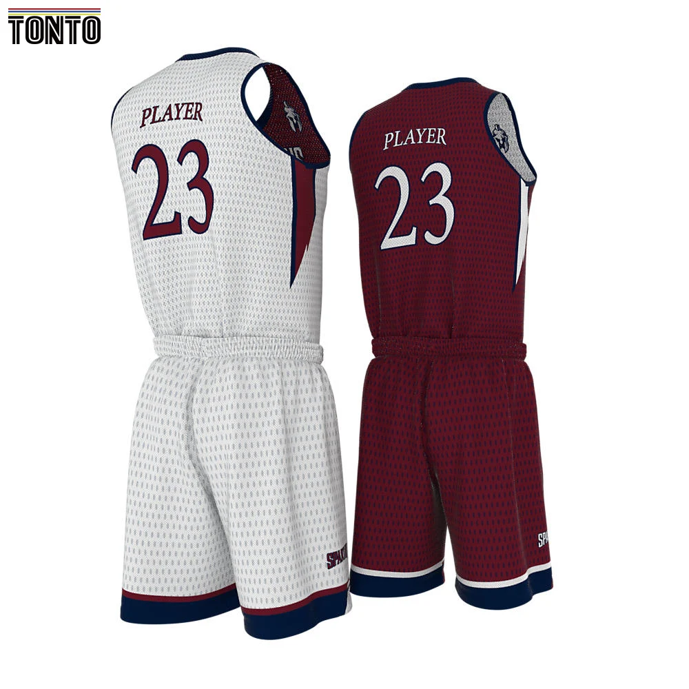 Wholesale 2022 Latest Unique Basketball Jersey Pattern Design