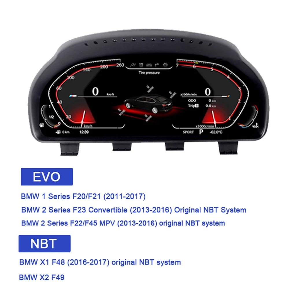 For Bmw Car Digital Instrument Cluster For Bmw 5 Series F07 F10 F18 Gt