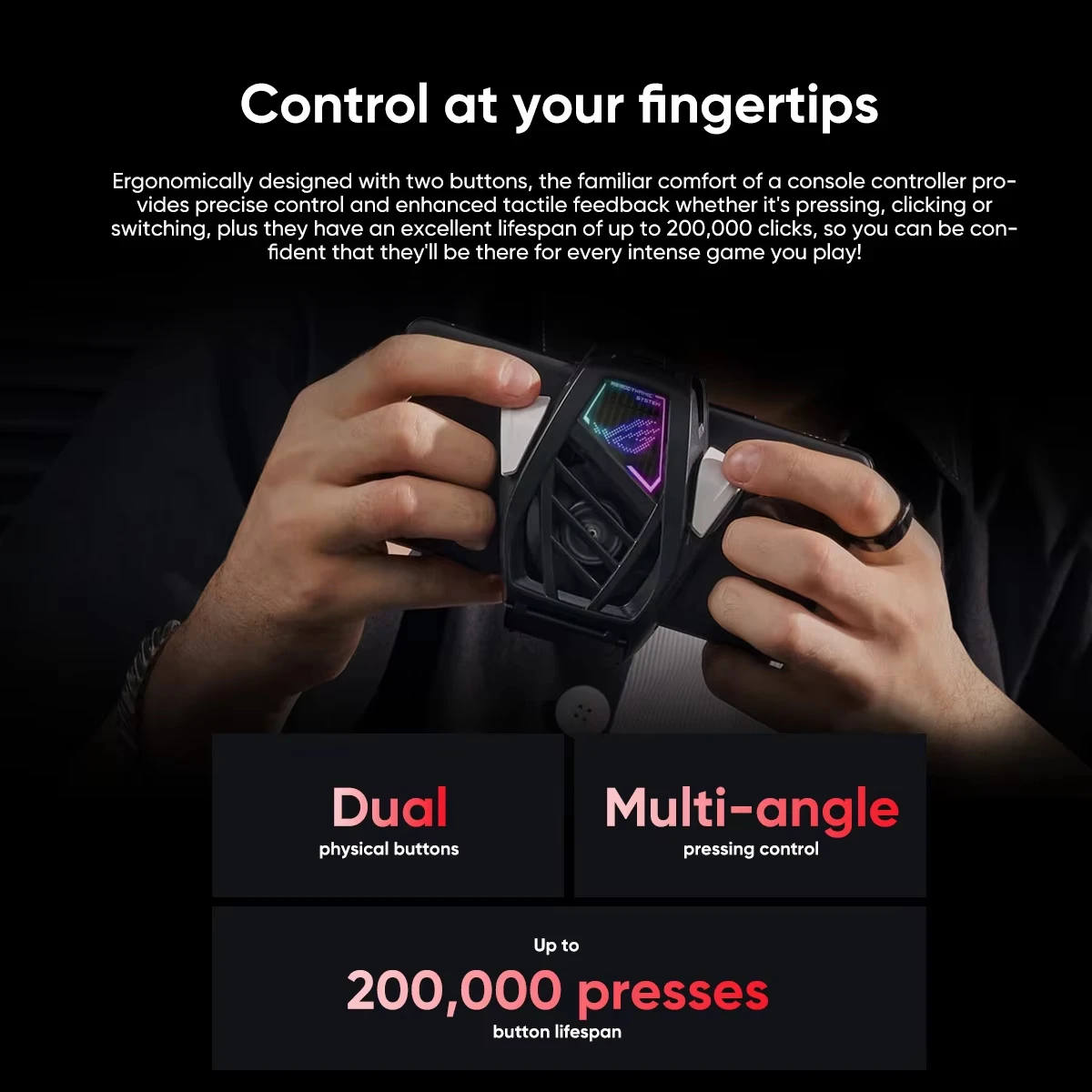 冷却ファンホルダーROG AeroActiveクーラーシステムROG Phone 9 Pro 