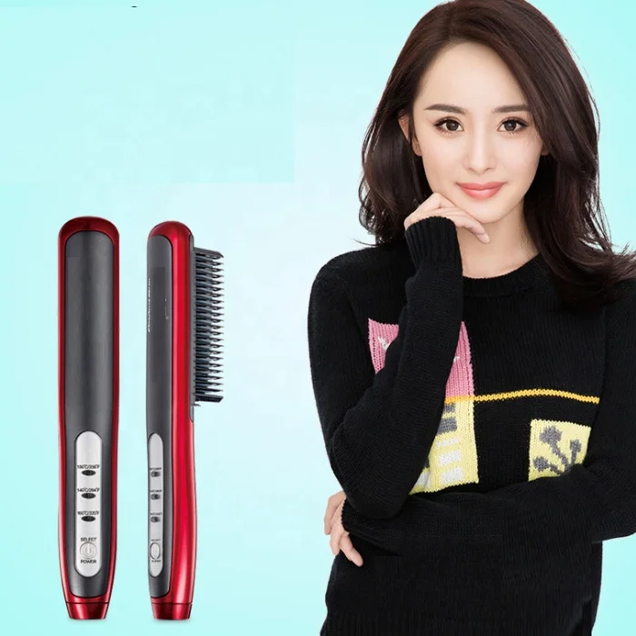 Rizador De Pelo Automático Plancha Giratoria De Cerámica Varita De Aire  Cabello | eBay