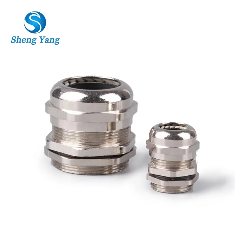 SY Wholesale High Quality Explosion Proof EX Metal Nickel Plated Brass Cable Gland