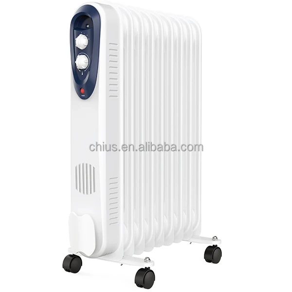Oil Filled Radiator, Electric, SH-07 - detail 4