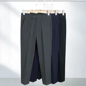 Elegant Ensemble Homme Plus Size Business Casual Men's Blazer and Stylish Suit with Waist Detail