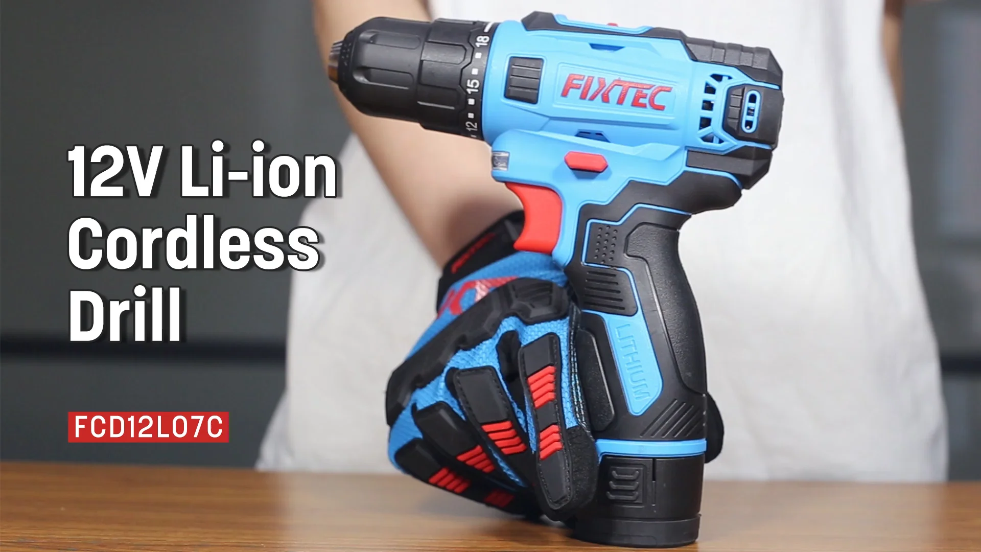 Fixtec 12v 10mm Cordless Cheap Drills Power Tool China Cordless