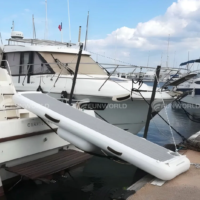 Ferry and Quay Used Inflatable Sup Gangway Ramp Floating Dock Approach Bridge Oem Gangway