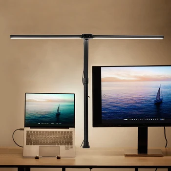 Desk Flexible Gooseneck Clip Table Light Lampada Da Tavolo Led Lamparas de Mesa Desk Lamp with Clamp