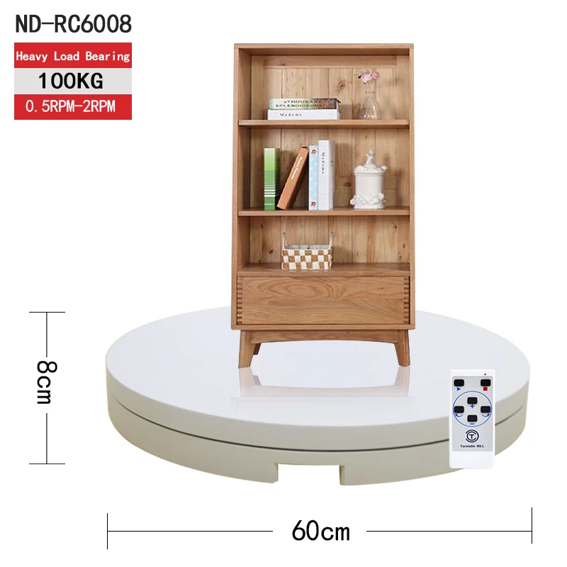 turntable-bkl 60cm 360 turntable remote control