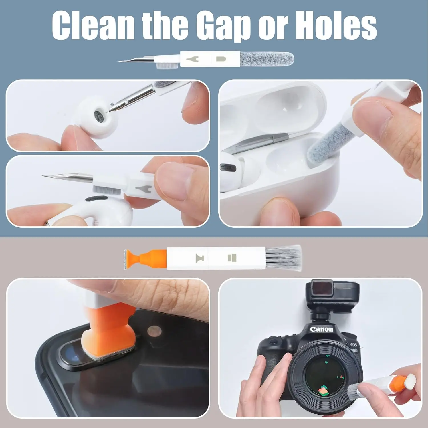 Wholesale Multifunctional 10 In1 Computer Phone Cleaning Set Electronics Cleaner Brush Kit
