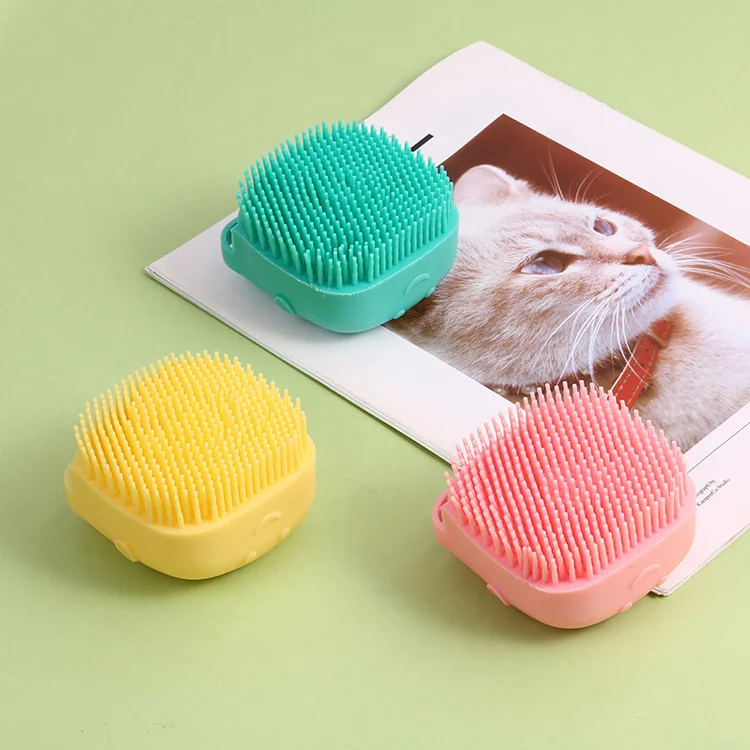 Wholesale Price Pet Grooming Bath Massage Brush With Soap And Shampoo