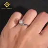 18k gold lab diamond