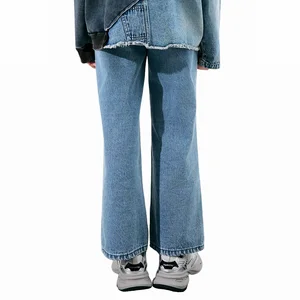 Women's Fashion Casual Pants Customizable Jeans for Little Girls Plus Size Children's Clothing in Jeans Style