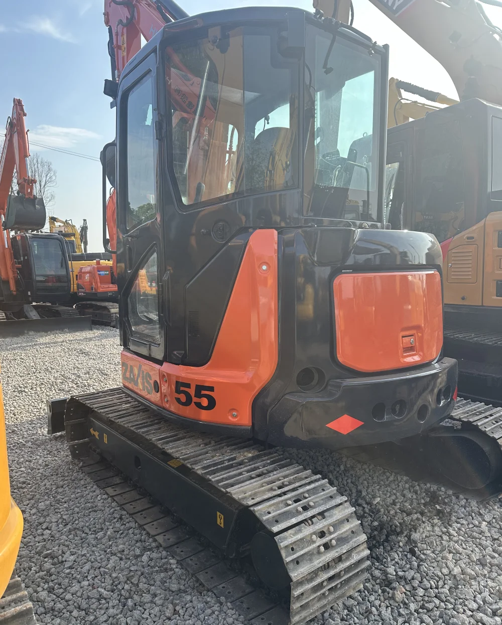Hitachi ZX55 small Excavator Good Condition Low Working Hours