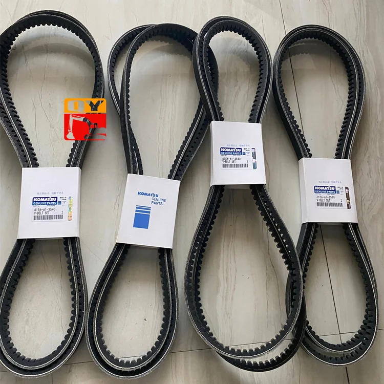 6156-61-3540 V-Belt Set for Excavator PC400-7 PC400-8 1600MM