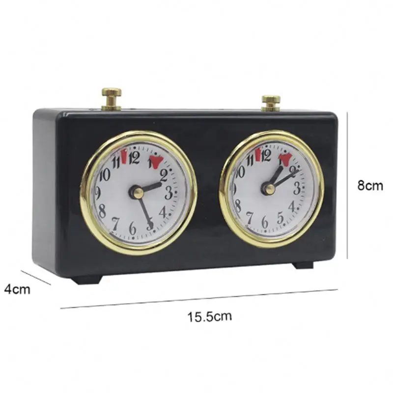 Аналоговые шахматные часы H0Qkt для шахматных игр Настольный