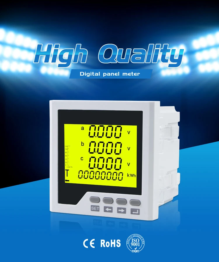 Digital Power Factor Meter Power Meter Cos Meter Multifunctions Meter