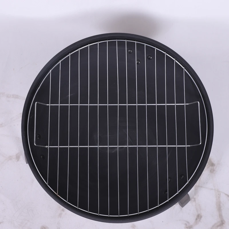 Bbq Fire Pit Patio Garden Wood Burning Metal Outdoor Camping Steel Fire Pit Bowl With Foldable Legs Pellet Wood Stove factory