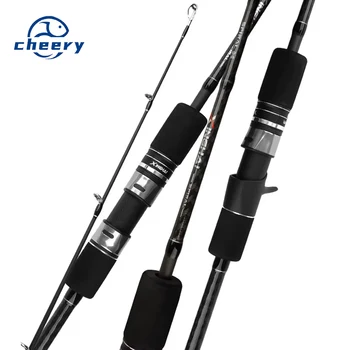 CHEERY Carbon Fiber Master Fishing Rods Light Hardness Fast Action for Slow Jigging Slow Pitch Jigging Fly Fishing – Metal Jig – view 2