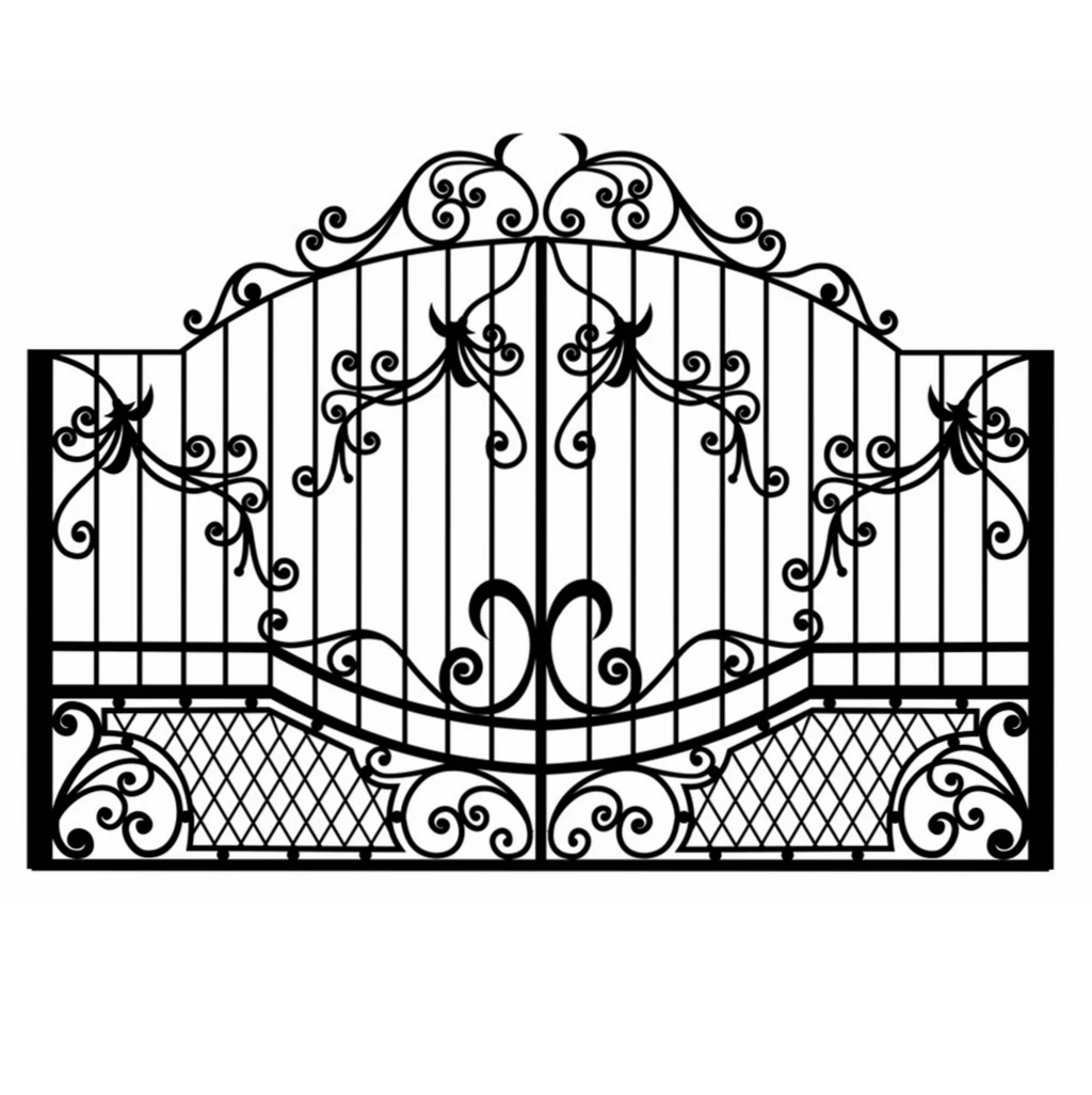 ACE Iron Pipe Gate Designs for Home Cast Iron Gates Iron Gate Paint Colors