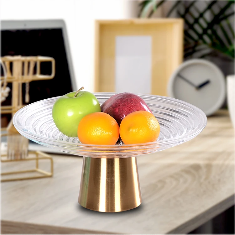 Buy Luxury Interior Metal Home Decorative Accessories Glass Room  Decorations Pieces Wholesale Brass Fruit Bowls Table Home Decor from  Zhongshan Kunpeng Home Decor Co., Ltd., China