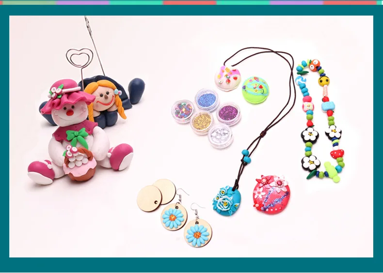 Kit Argilla Polimerica 112 Colori - Con Accessori Per Gioielli | Non Tossica | Per Creatività E Fai-Da-Te - Foto 10