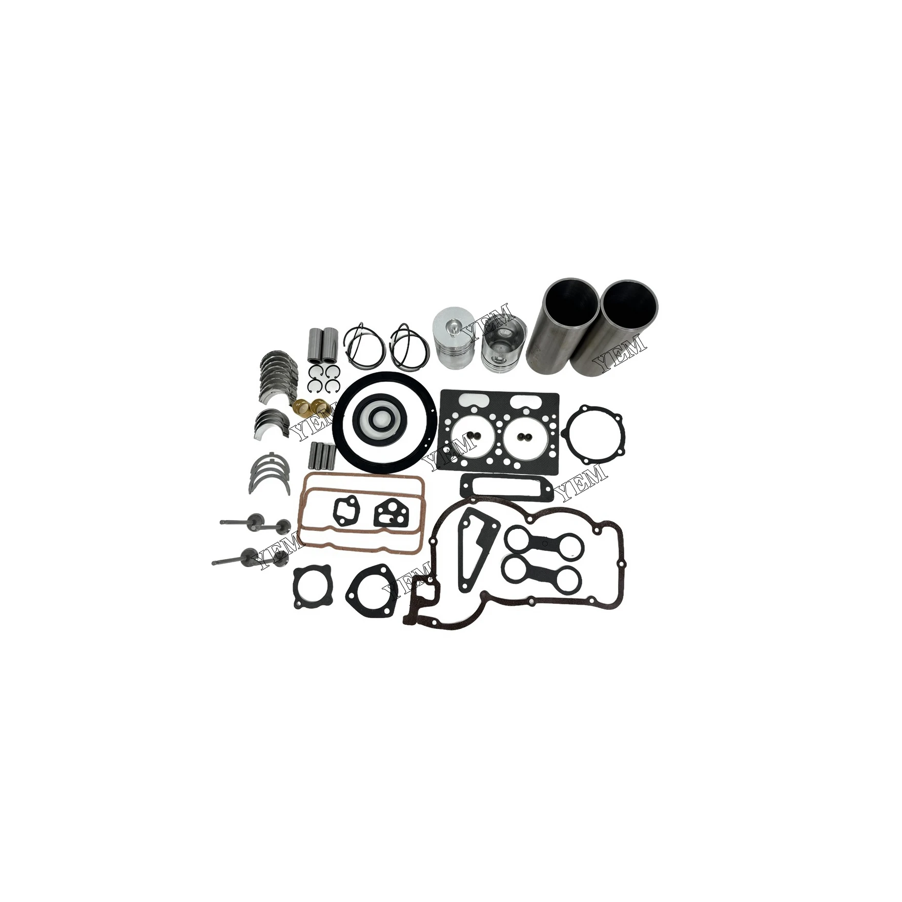 295AD Cylinder Liner and Gasket Kit With Bearing Valve Guide for SDEC Engine Rebuild Kit OEM Engine Parts