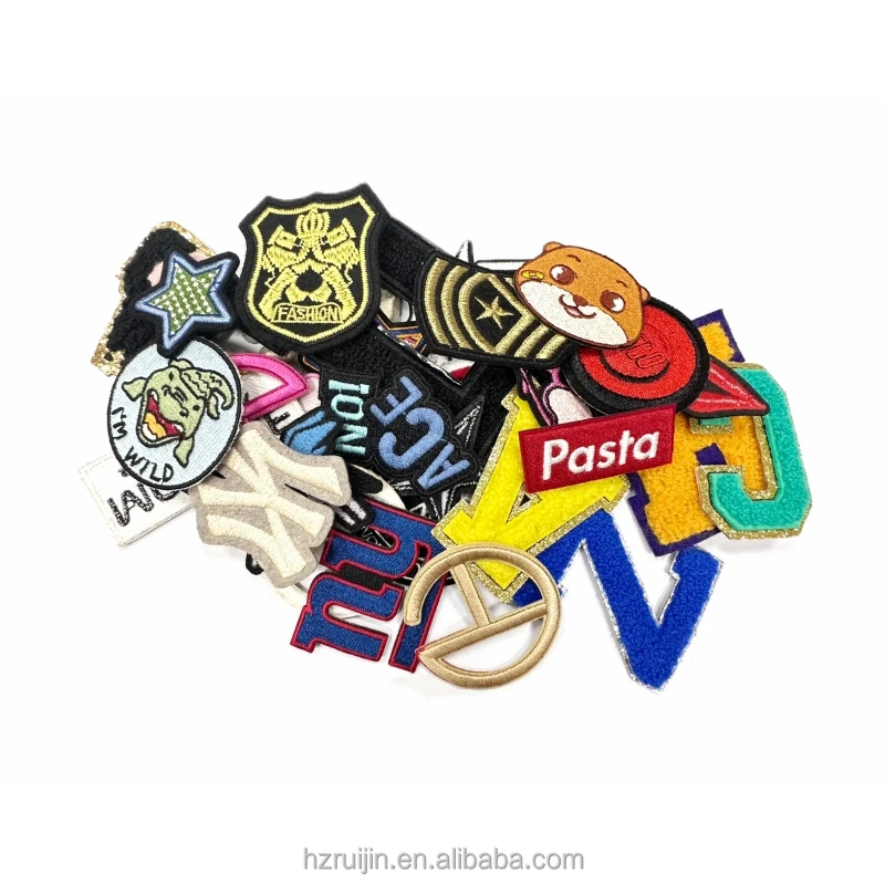 Custom chenille letter patches no minimum chenille hoodie letterman