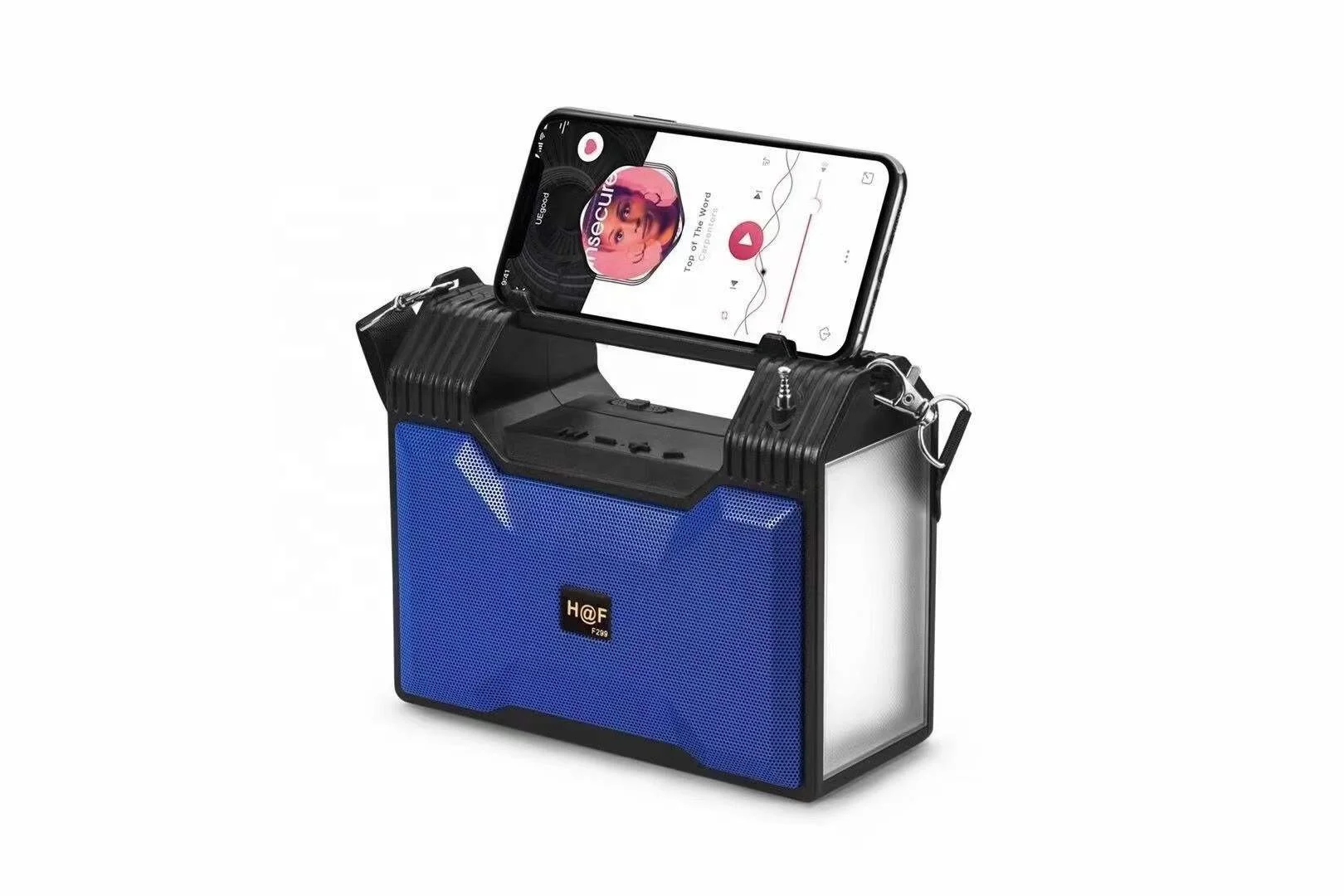 Portable Bluetooth Wireless Speaker with FM Radio, USB/TF Card