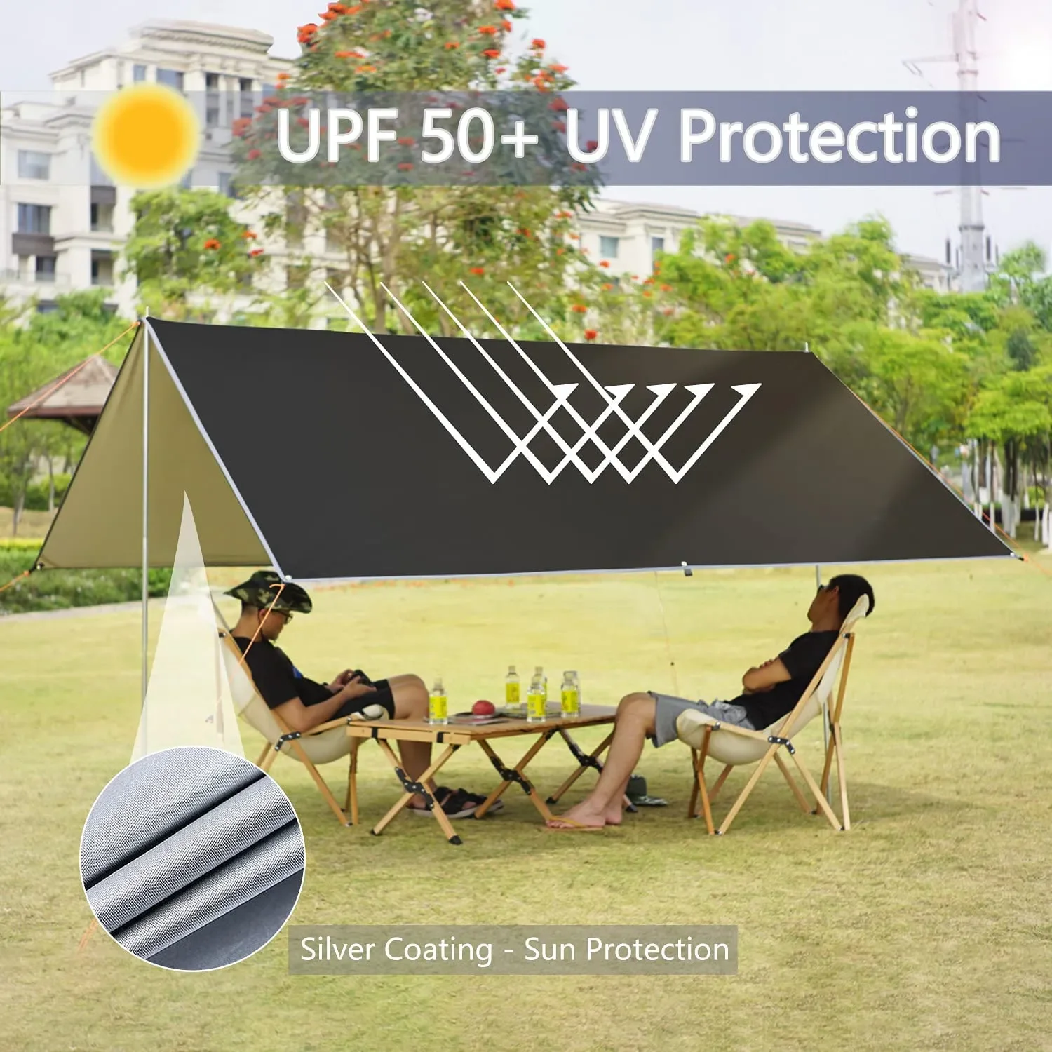 Hochwertiges, robustes Sonnensegel Pop-up-Zelt, wasserdicht, faltbar, extra  gro, Camping-Hngematte, Regenschutzplane 210T| Alibaba.com