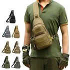 Factory Custom Camping Hiking Waterproof Army Sling Military Crossbody Shoulder Bag Military Tactical Camo Chest Bag