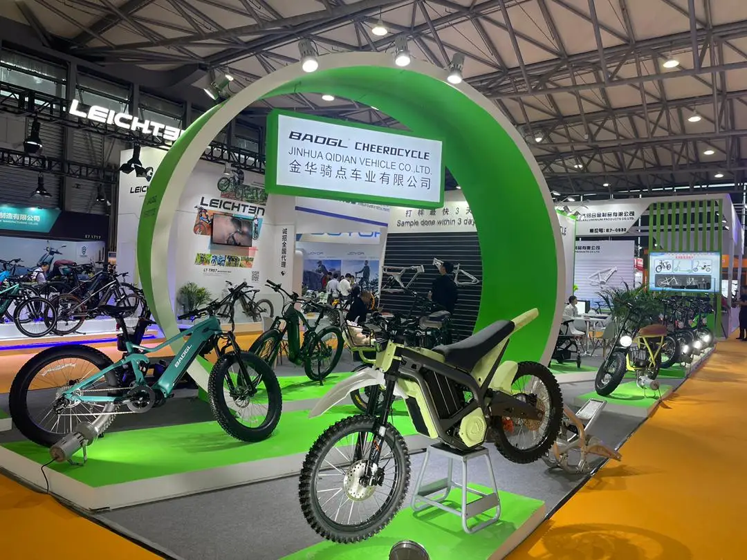Beautiful view of Electric Motorcycles With Fast Charging
