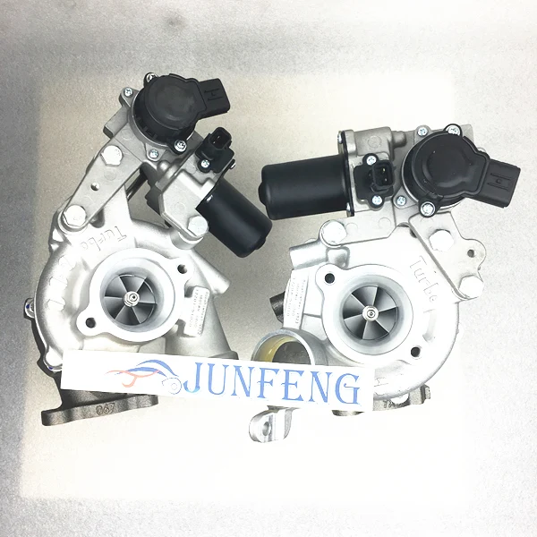 RHV4 V8 1VD-FTV Engine VB22 VB36 17201-51021 VB23 VB37 17208-51011 TWINS  Turbocharger 17201-51020 17208-51010| Alibaba.com