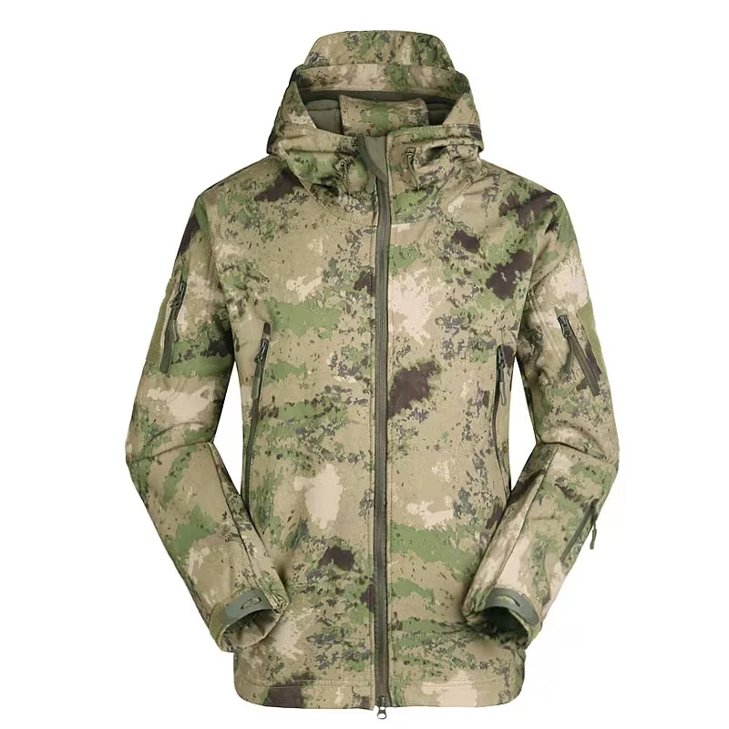 Men's Tactical Waterproof Windproof Slim Fit Lightweight Jacket_voghion.com