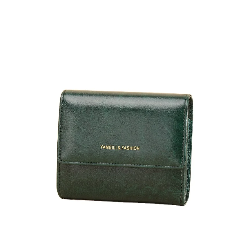 Small Slim Wallet For Women, RFID Safe Genuine Leather Wholesale China