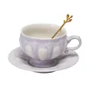 cup and saucer(purple)