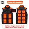 Black 15 zones Heated