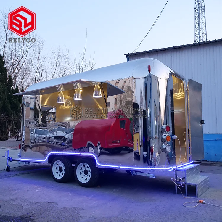 
Подставка для горячих собак, кофейная тележка Airstream, мобильный магазин, фритюрница, трейлер для приготовления еды, барбекю, грузовик для приготовления еды, трейлер для мобильного магазина 