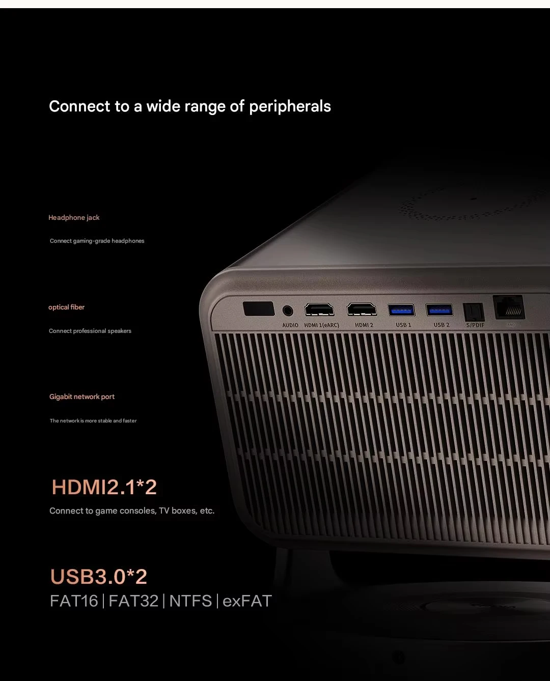 Hisense Vidda C3 Ultra 4K Laser Projector - 3D Home Theater