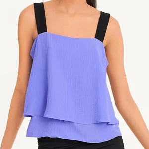 Ladies Summer Elegant Casual Solid Color Camisole