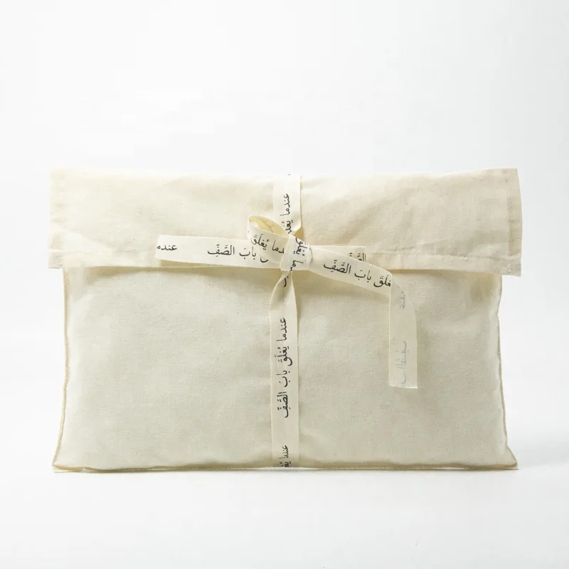 Cotton Envelope Gift Packaging Cloth Dust Bag White Luxury Jewelry