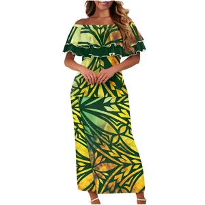 Customize Elei Tribal Design Custom Fashion Trendy Casual Evening Party Sexy Nightclub Fashion Tube Top Fishtail Skirt