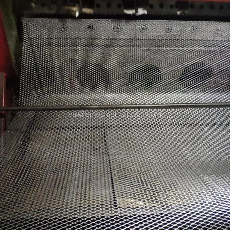 ultra Fine Aluminum Expanded Metal Mesh Sheet for Producing Electric Mosquito Swatter