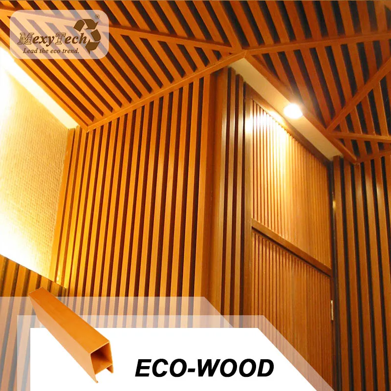 Stretch Pvc Decorative Wooden Ceilings Ceiling for Hotal and Villa