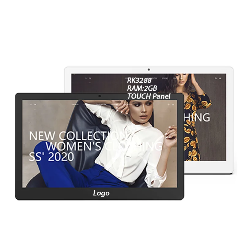 15.6-inch capacitive touch digital signage and display advertising supports embedded LTE 4G module LCD display