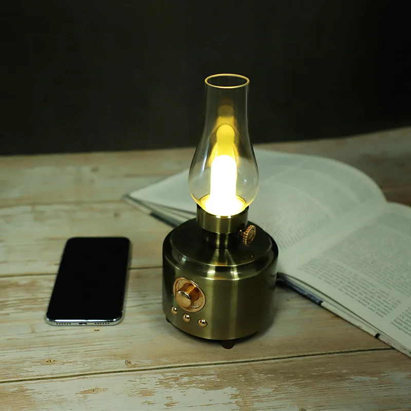 Переносной игровой ночной Светильник MICCELL в виде фейерверка, беспроводной динамик для дискотеки, колонки для телевизора, лампа с пламенем, светодиодный светильник, динамик